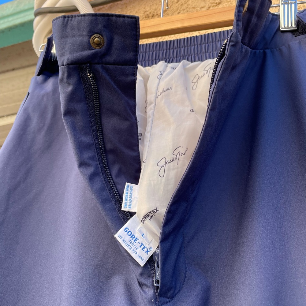 90s Gore-tex Navy Pants